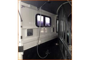 Hot & Cold Shower Installed Rear Of Float