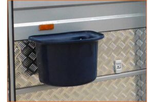Feed Bin and Brackets