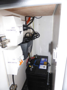SUPPLY AND INSTALL 240V/12V POWER TO FLOAT