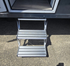 ELECTRIC STEP SUPPLIED AND INSTALLED