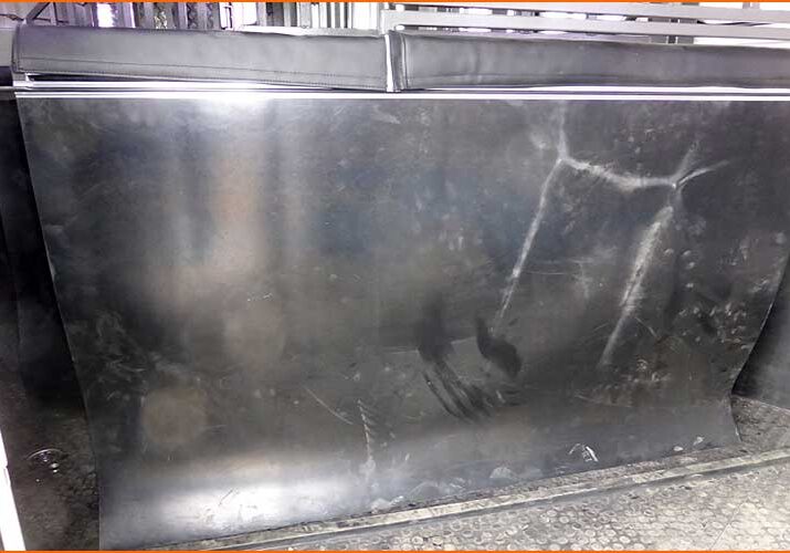 47 1 Drop Down Rubber Installed In Bay