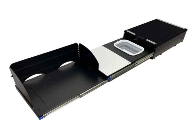 96 1 SLIDE OUT BBQ KITCHEN FOR GOOSENECK HORSEFLOAT
